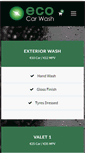Mobile Screenshot of ecocarwash.ie