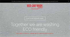 Desktop Screenshot of ecocarwash.com